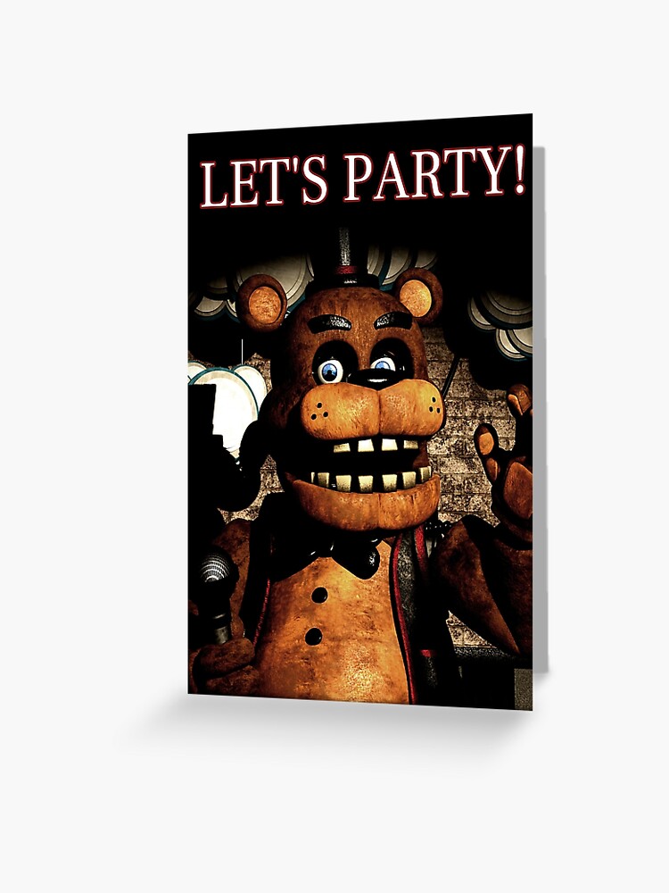 Fnaf 1 Freddy | Greeting Card