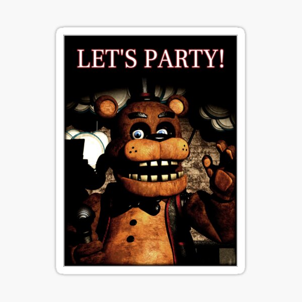 Freddy Fazbear - Five Nights at Freddy's Plus Greeting Card for