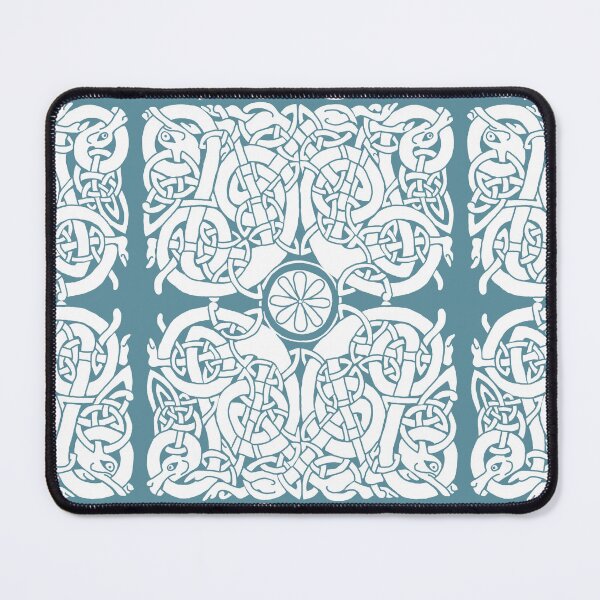 Item preview, Lindisfarne Hounds in White designed and sold by Aakheperure.