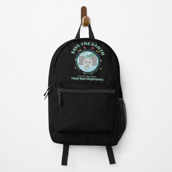 Item preview, Save the Earth It's The Only Planet That Has Elephants designed and sold by Trinket-Trickster.