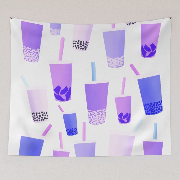 Item preview, Purple Boba Party designed and sold by Katya-Vasiliev.