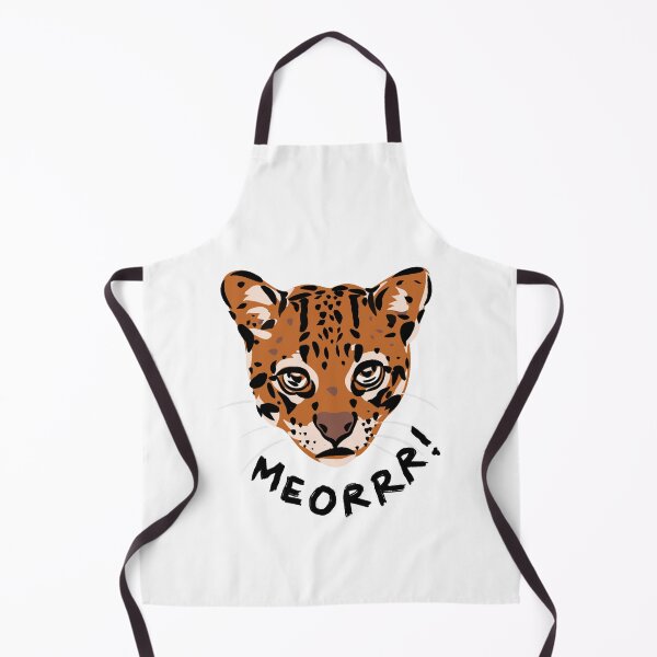 Item preview, Leopard cat tiger meoar tropical island jungle illustration designed and sold by zteffink.