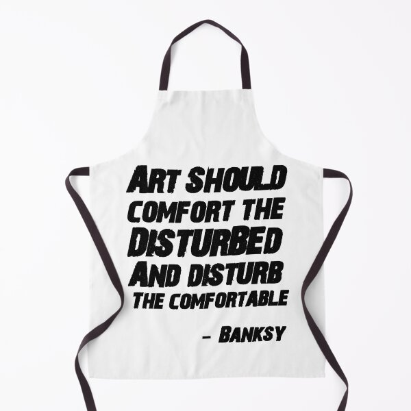 Item preview, Art should comfort the disturbed and disturb the comfortable-Banksy designed and sold by HerbalBlue.