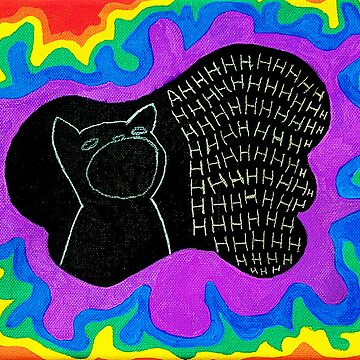 Artwork thumbnail, screaming into the void by aggiepanda