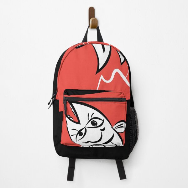 Item preview, fishCAT in red background - a fish and a cat designed and sold by metadorcreative.