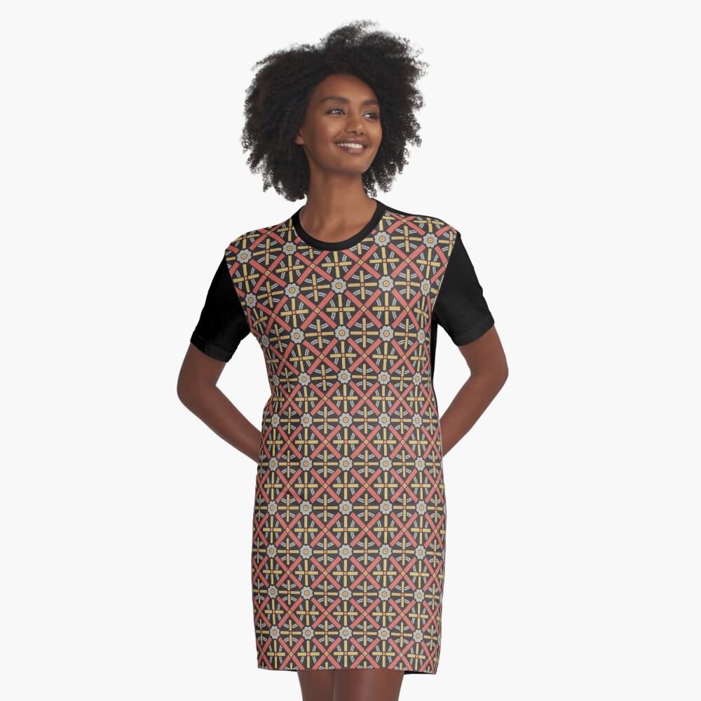 Item preview, Graphic T-Shirt Dress designed and sold by StateLibraryVic.