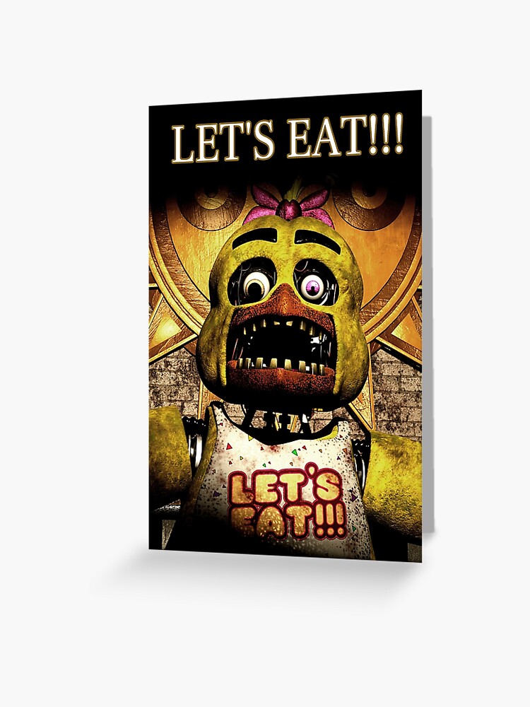 Freddy Fazbear - Five Nights at Freddy's Plus Greeting Card for