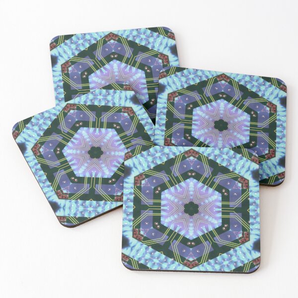 Item preview, Circuitboard fire Kaleidoscope Pattern (Seamless) 1 designed and sold by Swabcraft.