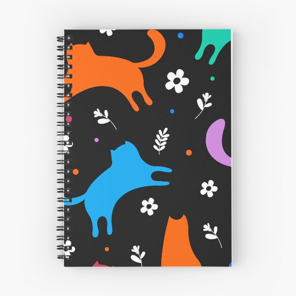 Artikelvorschau, black cat pattern entworfen und verkauft von Timegraf.