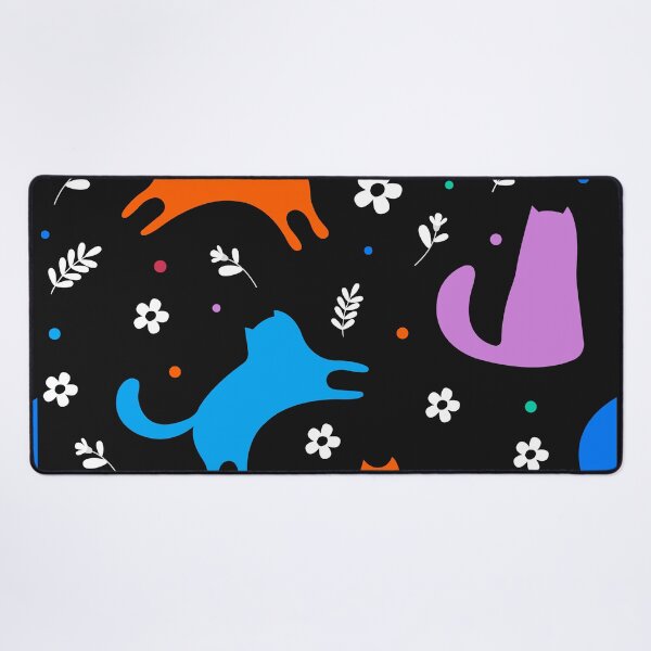 Item preview, black cat pattern designed and sold by Timegraf.