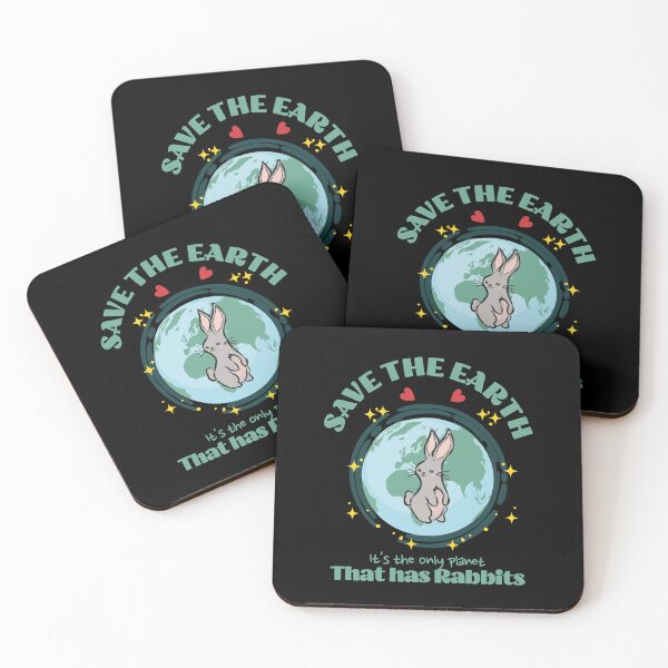 Item preview, Save the Earth It's The Only Planet That Has Rabbits designed and sold by Trinket-Trickster.