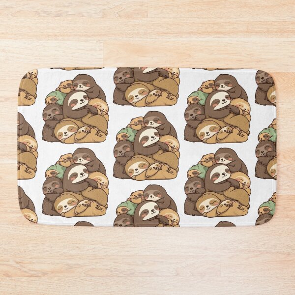 Item preview, Cute Pile of Sleeping Sloths designed and sold by StickerSector.