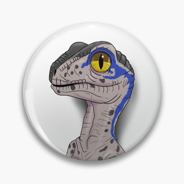 Item preview, baby raptor blue designed and sold by Blck-Acid-Devil.