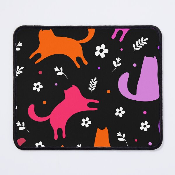 Item preview, black cat pattern designed and sold by Timegraf.