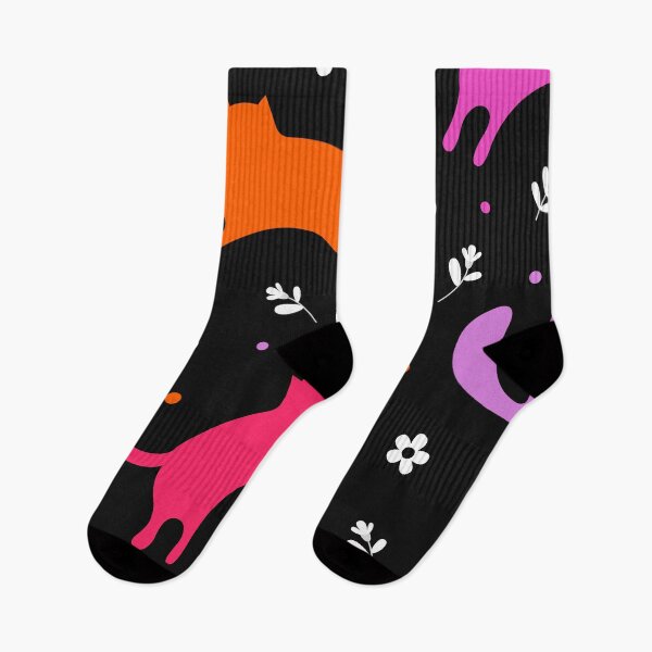 Item preview, black cat pattern designed and sold by Timegraf.