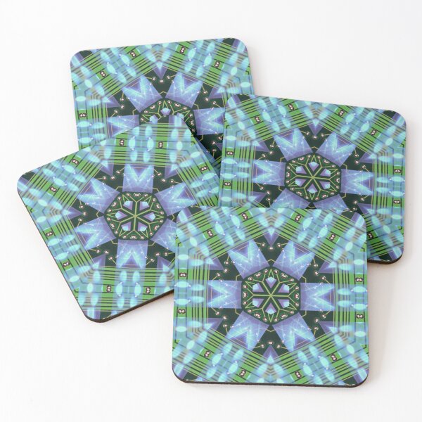Item preview, Circuitboard fire Kaleidoscope Pattern (Seamless) 3 designed and sold by Swabcraft.