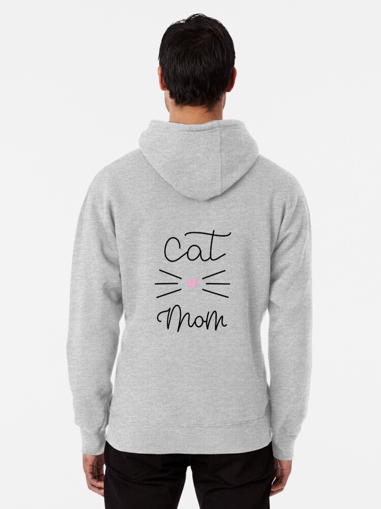 cat mom hoodie