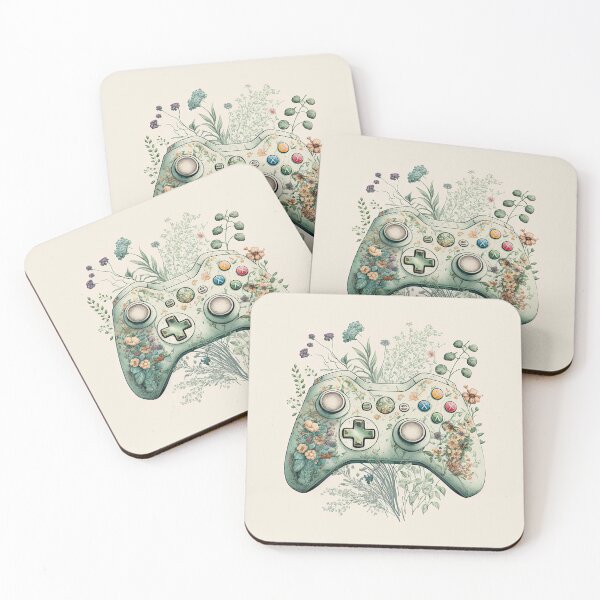 Item preview, Flower Power Gaming: A Collection of Gaming-Inspired Artworks with a Botanical Twist designed and sold by w-A-I-ve.