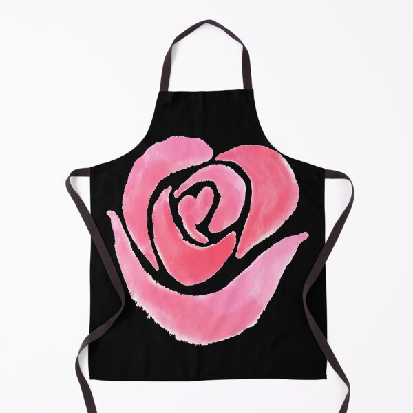 Item preview, Painted Pink Rose - Black designed and sold by Timeknights.