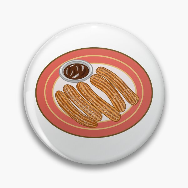 Item preview, Churro cartoon illustration designed and sold by Misscartoon.