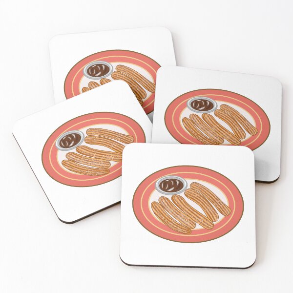 Item preview, Churro cartoon illustration designed and sold by Misscartoon.