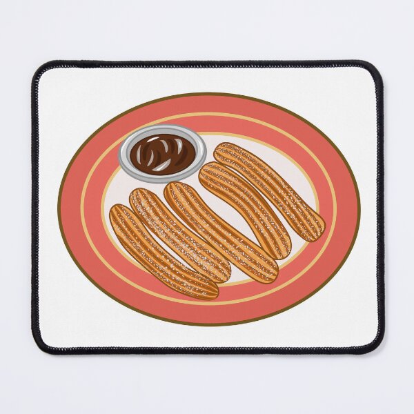 Item preview, Churro cartoon illustration designed and sold by Misscartoon.