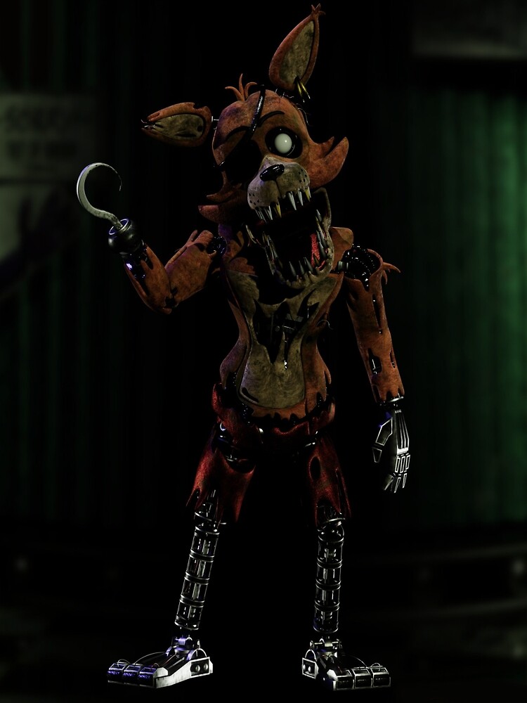 FNAF 10 game ultra realistic and scary poster