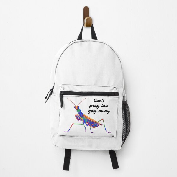 Item preview, Mantis Can't Pray The Gay Away designed and sold by Unhinged Heather.