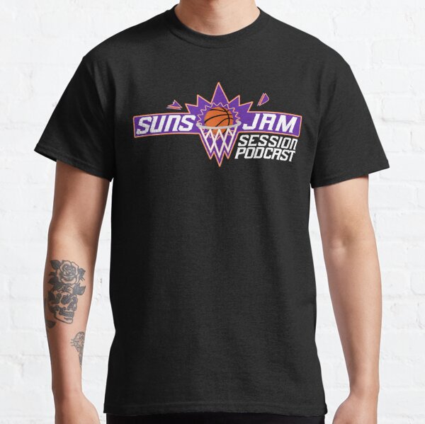 Phoenix Suns Vintage Hardwood Classics Big Logo NBA T-Shirt - Moon