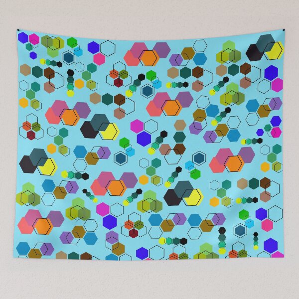 Item preview, Hexagon pattern  designed and sold by Rechtop.
