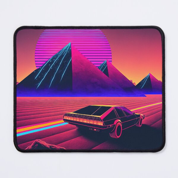 Item preview, Chasing the Sunset: A Synthwave Adventure Through the Desert designed and sold by Mullet Monkey.