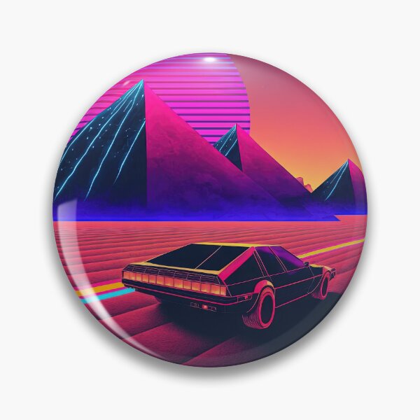 Item preview, Chasing the Sunset: A Synthwave Adventure Through the Desert designed and sold by Mullet Monkey.