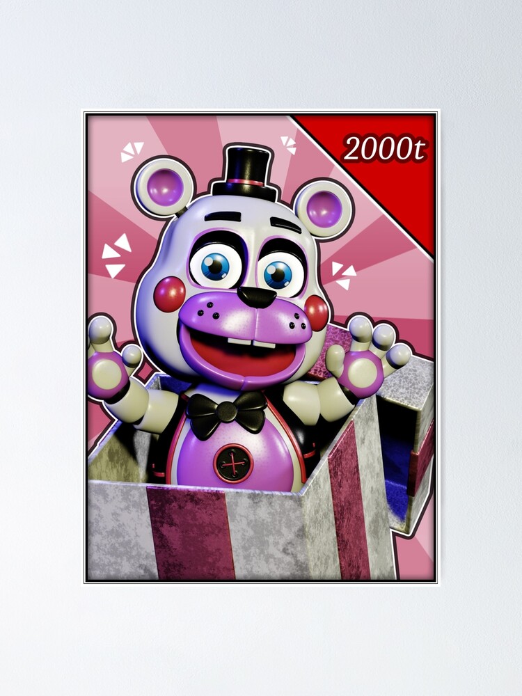 Copy of FNAF Plus Freddy Poster Postcard for Sale by inb4