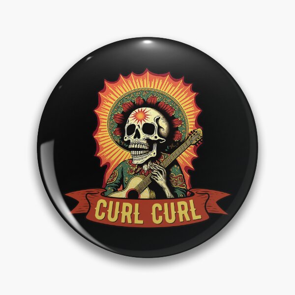 Item preview, Curl Curl Beach Candy Skull Musician designed and sold by Fallowfields.