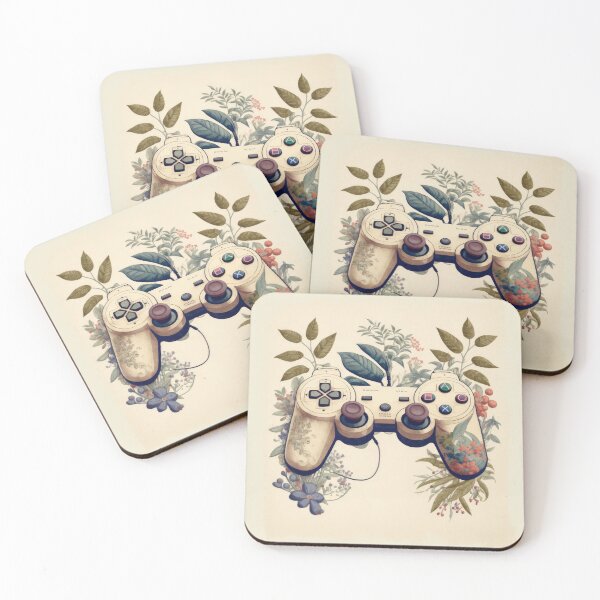 Item preview, Flower Power Gaming: A Collection of Gaming-Inspired Artworks with a Botanical Twist designed and sold by w-A-I-ve.