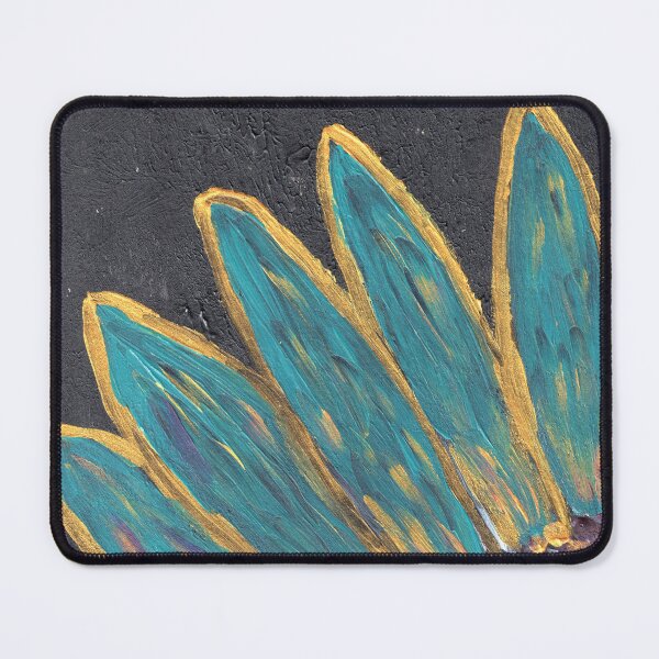Item preview, Vibrant Turquiose Flower designed and sold by VibrantArtwork.
