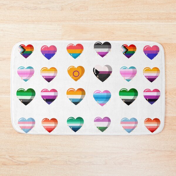 Item preview, Pride hearts sticker pack designed and sold by BreakTheBinary.