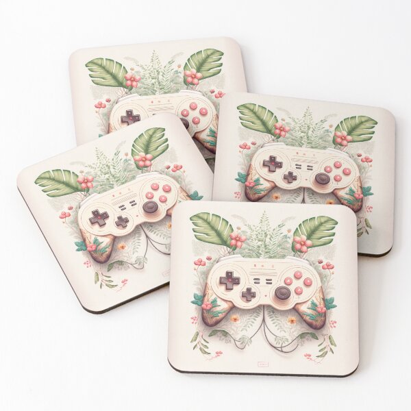 Item preview, Flower Power Gaming: A Collection of Gaming-Inspired Artworks with a Botanical Twist designed and sold by w-A-I-ve.