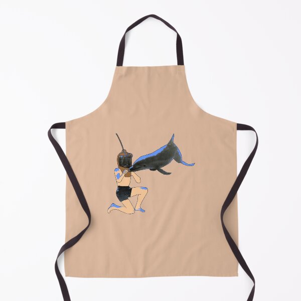 Item preview, Vintage Diver with Diving Helmet Feeding a Dolphin URM designed and sold by urmaddad.
