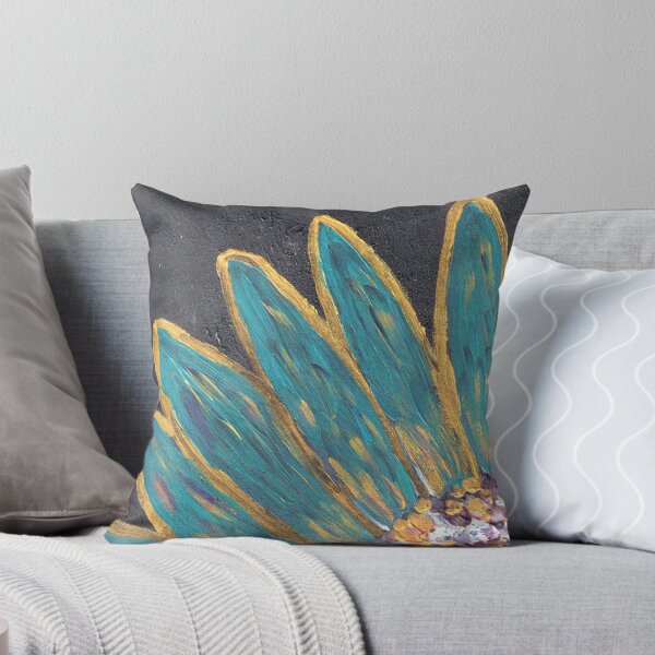 Item preview, Vibrant Turquiose Flower designed and sold by VibrantArtwork.