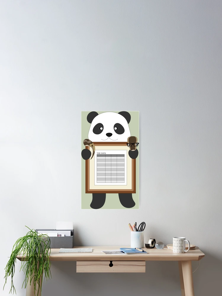 Thumbnail 2 of 3, Poster, Python Pandas Data Frame designed and sold by chrispy doodles.