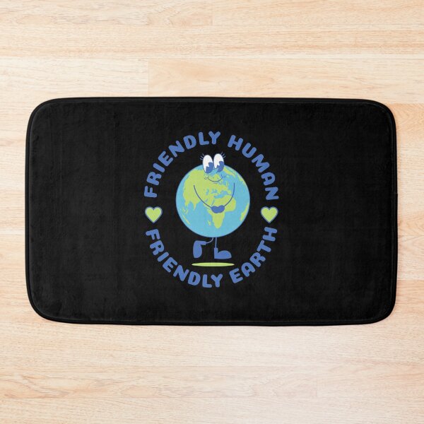 Item preview, Friendly Human Friendly Earth designed and sold by Trinket-Trickster.