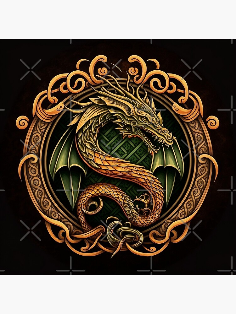 celtic dragon wallpaper