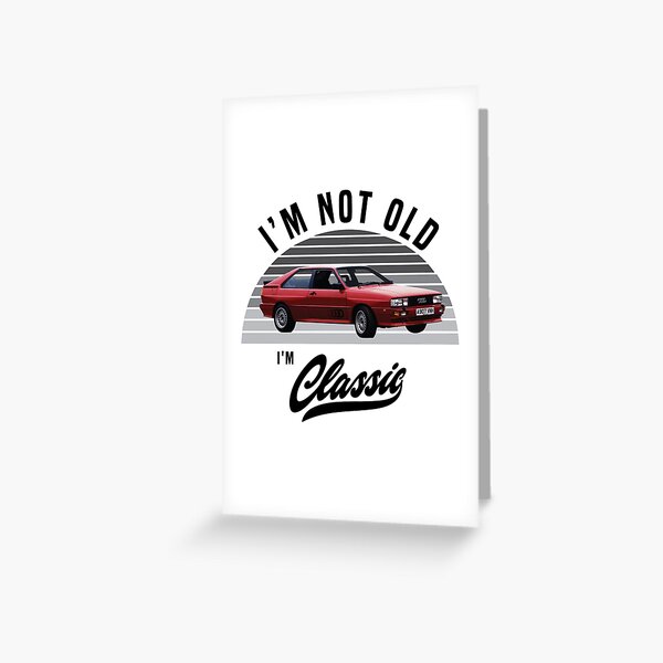 Audi 80 A4 Greeting Cards for Sale | Redbubble