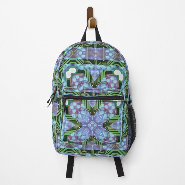 Item preview, Circuitboard fire Kaleidoscope Pattern (Seamless) 13 designed and sold by Swabcraft.