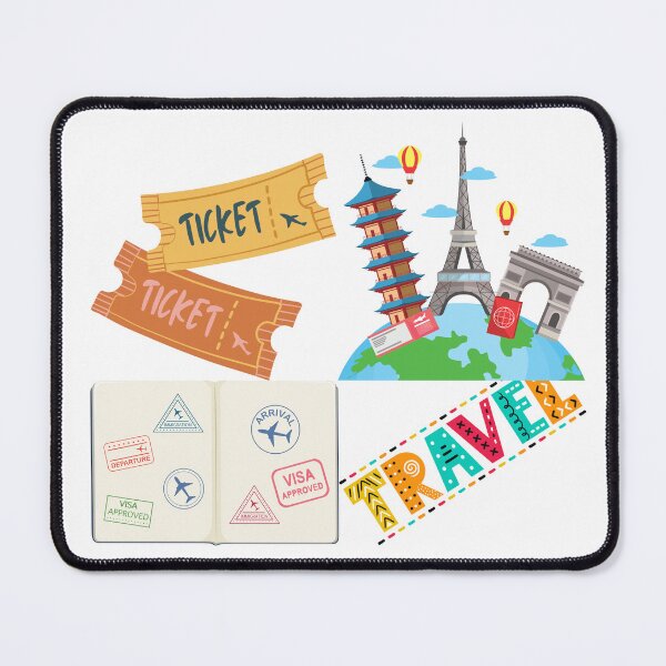 Item preview, Free to travel the world again designed and sold by Yerral.