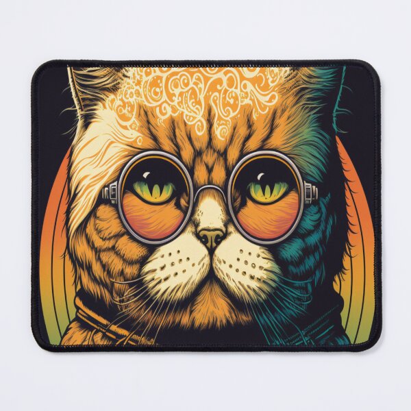 Item preview, Scottish Fold 70s Hippie - 70s Poster Art designed and sold by Star_.