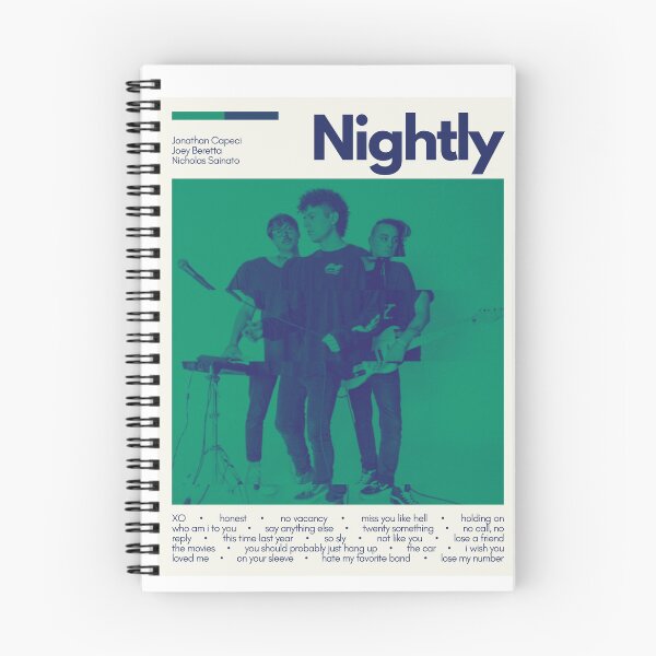 Item preview, Nightly Mid Century Modern Poster Print designed and sold by maddiemercer.