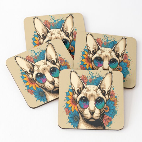 Item preview, Siamese Savvy - 70s poster art designed and sold by Star_.