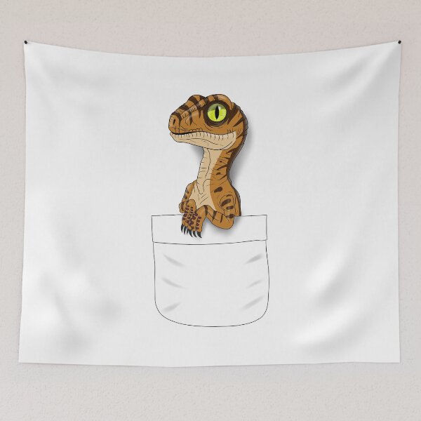 Item preview, baby raptor pocket JP designed and sold by Blck-Acid-Devil.